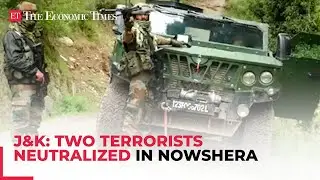 J&K: Two terrorists neutralised in Nowshera; Search operation underway