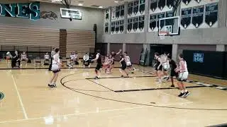 E. Harrington drives left again, +1.
