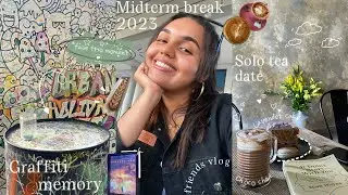 Midterm break vlog 2023✨ Movie dates📽 Barbie x Oppenheimer🍿🎬 Friends dates🌼 Midterm holidays🧡 Exams📚