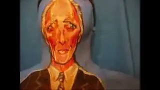 Clint Eastwood. Face Paint in Motion. James Kuhn artist.