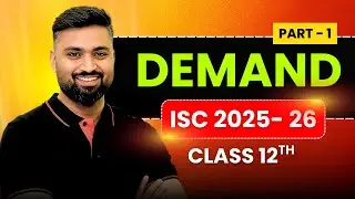 Demand | Class 12th ISC | Economics | Part -1 | Shubham Jagdish | 8112601234 | #shubhamsambhallega
