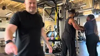TRX Bicep Curls, Cable Tricep Pull Downs, Inverted Rows