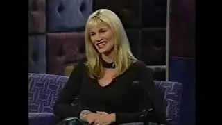 Natasha Henstridge on Late Night November 14, 2000
