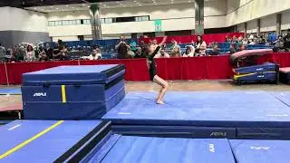 Hazel Brown 2nd Place Vault Victory Classic 2025 Wildfire Gymnast Level 3