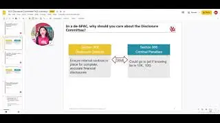 In a de-SPAC, why is the Disclosure Committee important for SOX 302?
