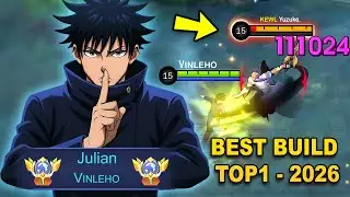 (WIN RATE 92%) TOP 1 GLOBAL JULIAN SOLO RANK!! 😱 | BEST BUILD TOP 1 GLOBAL in 2026 - MLBB