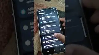 Galaxy A54 5G One UI 7.0 last update screen #shorts #smartphone #samsung #update
