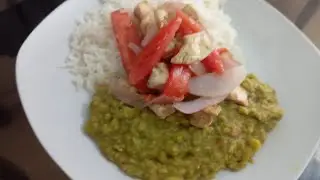 As&iacute; me qued&oacute; mi Alverjitas Partidas con Saltado de Pollo 🥰