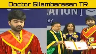 STR Speech After Receiving Doctorate | Doctor Silambatam TR | Str Speech | Doctor STR | Str  Movies