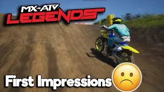 Mx Vs Atv Legends - First Impressions Gameplay!