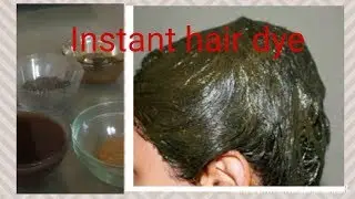 Natural Instant colour hair dye//100% effective