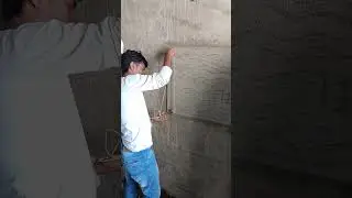 Plaster checking  #civilengineers #construction #realestate