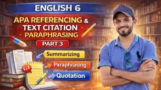 L3: Summarizing vs. Paraphrasing vs. Quotation: Key Differences & Examples explained by Tutor