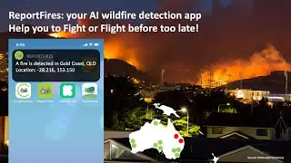 ReportFires app - Kickstarter campaign (no voice over)