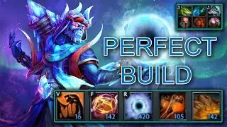 Dota 2 Custom Hero Chaos - Perfect Build Lich of all Time - ONE second DELETE