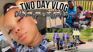 Two Day DITL Vlog | Come to the gym with me | Dollar Tree Run + Family Park Day !✨