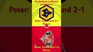 Sunderland vs Wolves #predictions #sunderlandafc #wolverhamptonwanderersfc #premierleague