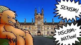 Female students outraged by scholarship favouring men!
