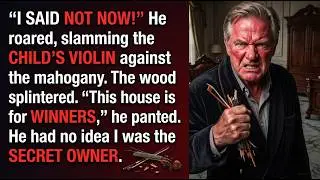 Dad Smashes Niece's Violin & Calls Me A Squatter, So I Evict Him From MY House — REVENGE