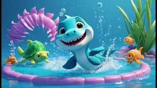 Ocean Dance with Baby Sharkie 🦈🌊 | Fun Sea Song for Kids | Nursery Rhyme Adventure