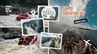 Jet boat thrills 🚤 and Barron River rafting 🌊Cairns adventure at full speed! @PrashanthGurram21