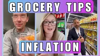 Inflation & Groceries: TikTok Compilation on BEST Grocery Shopping Tips | 2024 Cost of Living Crisis