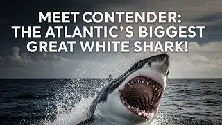 Meet Contender: The Atlantic's Biggest Great White Shark!