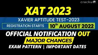 XAT 2023 Notification Out (Registration Process) | XAT Exam Pattern & Important Dates