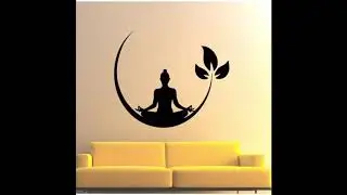 #trendyWallpaintings Lord Buddha wall paintings