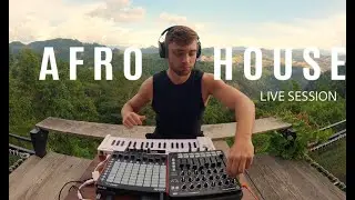 AMADEUS 030 | Afro House | Live Set on a jungle rooftop in Thailand