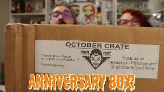 Fright Crate Horror Mystery Box Anniversary Edition - October 2020