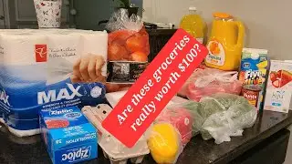 Groceries for $100 in Canada 🇨🇦. #winnipeg #inflation is real.