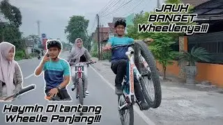 HAYMIN Ditantang DOi Untuk Wheelie Sejauh Mungkin!!!