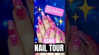 #nails #Beauty #Shorts #ASMR #ASMRSounds #asmrvideo #barbie #nailart #fyp #ForYouPage #Pink #makeup