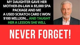 For Christmas, My Daughter Gave Her MIL a $5K Spa Package and Me a Used Scratch Card - I Won $100...