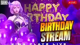 BIRTHDAY SPECIAL STREAM 💕|| BGMI LIVE|| Road To 2K || #bgmi  #bgmilive #trending