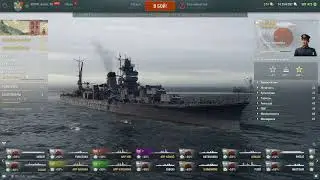 Мир кораблей. Обновление 0.11.10 Японский крейсер 5 ур. AGANO