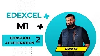 M1 Edexcel math Bangla Lecture on Constant Acceleration Part-2