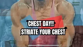 This Workout will STRIATE Your CHEST | Chest Day Routine