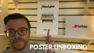 Распаковка постера Yellowcard ограниченного выпуска