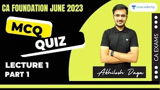 MCQ Webseries | L1 | Demand, Supply, Consumer Behaviour | Part 1 | Akhilesh Daga