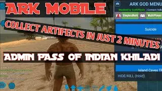 ADMIN PASS OF INDIAN KHILADI | ALL ARTIFACTS IN 2 MIN | ARK SURVIVAL EVOLVED #Ark #gaming