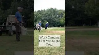 Work Camping Gear You Might Need