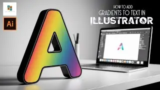 How to add gradients to text in Illustrator | Simple Fix