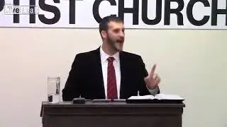 Stedfast Baptist Church preacher tells congregants how to avoid a gay waiter