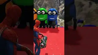 Epic Spider-Man Ragdoll Fails in GTA 5! 😆 #FunnyMoments #SpiderMan #GTA5