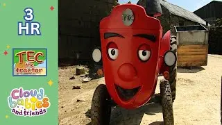 🚜 Tec the Tractor | CONCRETING & More | 3 Hour Construction Compilation