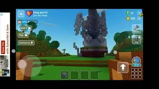 I  am make Dragon statue in block craft#4