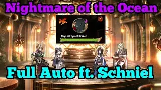 【Rift Season 2】Abyssal Tyrant Kraken FULL AUTO Nightmare of the Ocean Rift || Epic Seven