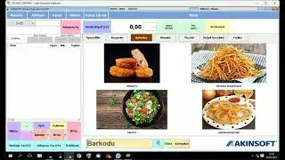 Akınsoft Wolvox Restaurant 8 ile ürün ve grup ekleme